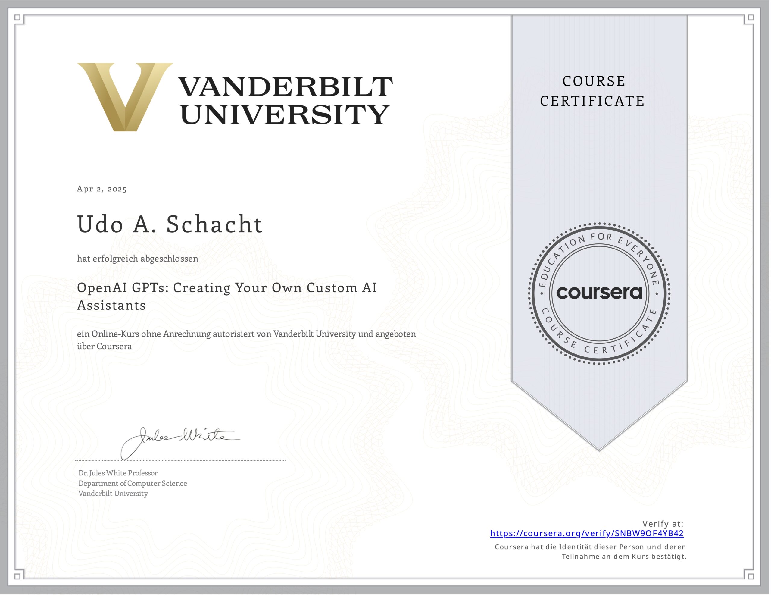 CustomGPT Creation_Vanderbilt